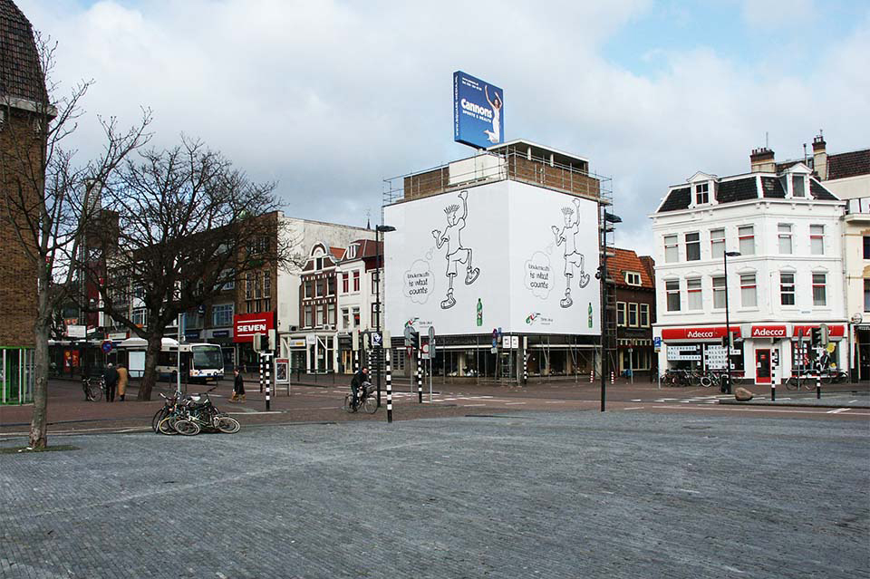 Mesh steigerdoek print