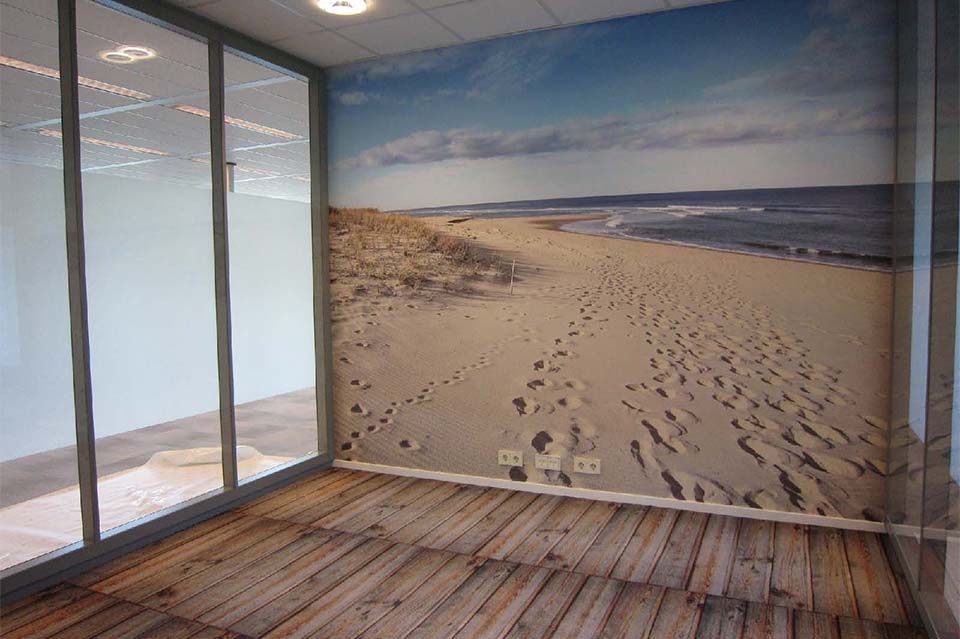 naadloos vinyl behang