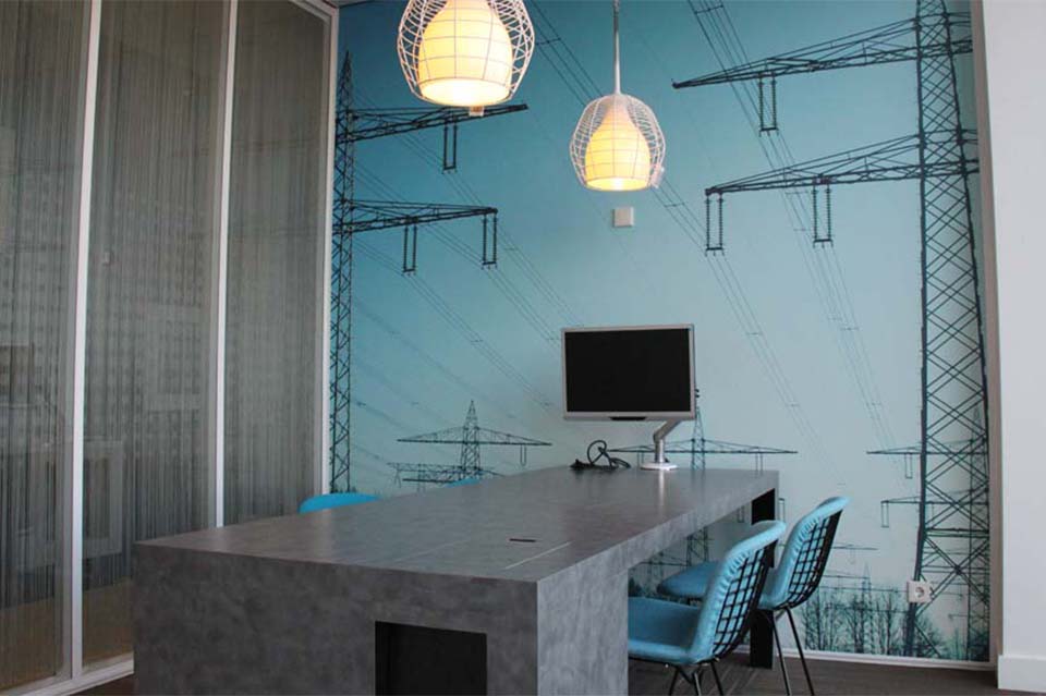 naadloos vinyl behang